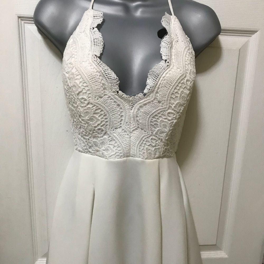 Lac Bleu white dress